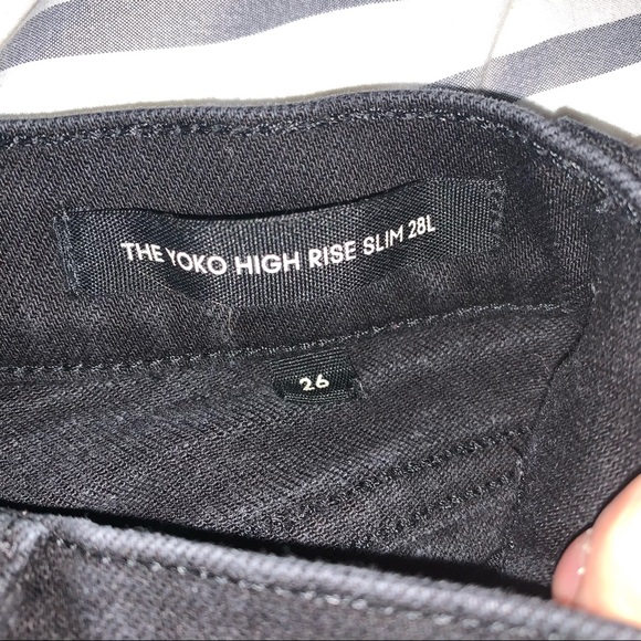 denim forum yoko high-rise slim jeans - Picture 7 of 9